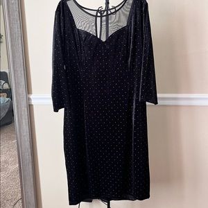 NWT Velvet Sheath Dress